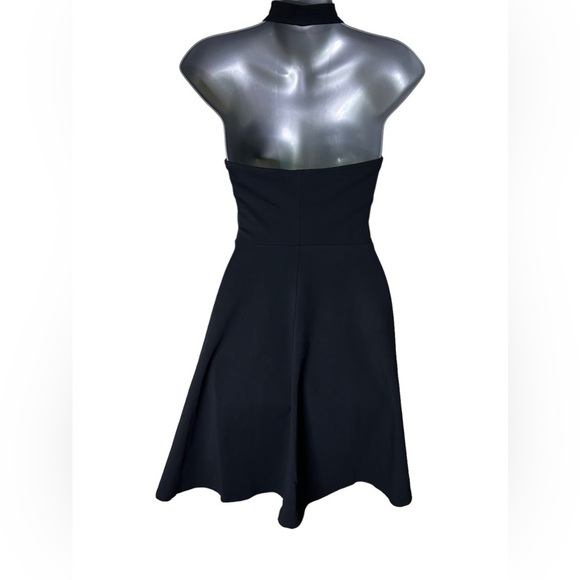 Express Open Back Skater Halter Dress • NWT • Size: XS - Picture 2 of 9